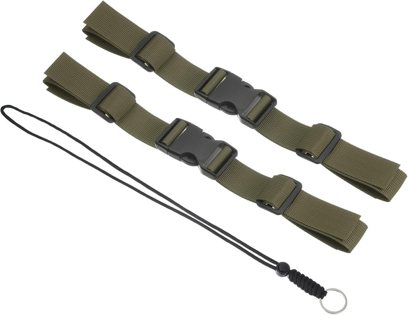 Load image into Gallery viewer, Verstelbare rugzak borstband set met snelgesp en veiligheidskoord – borstriem – outdoor accessoires
