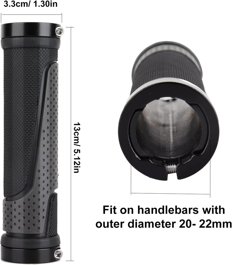 Chargez l'image dans la visionneuse de la galerie, Fietshandvatten set 22 mm zwart antislip
