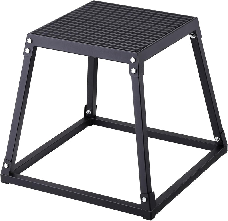 Załaduj obraz do przeglądarki galerii, Plyo box set 3 stuks 30 46 en 61 cm van staal tot 227 kg – jump box – plyometrische training
