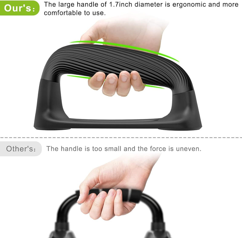 Laad afbeelding in Galerijviewer, Push-up bars met ergonomische handgrepen en antislip basis – opdruksteunen – krachttraining
