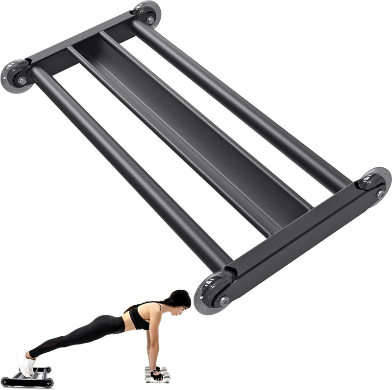 Load image into Gallery viewer, Hamstring roller met V-vormige voetsteun en soepele wielen – glute trainer – core trainer
