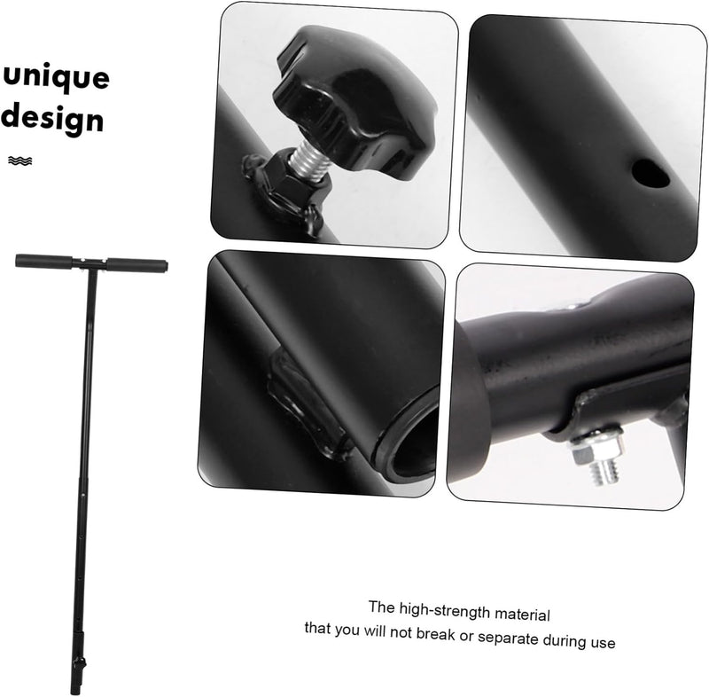 Załaduj obraz do przeglądarki galerii, Verstelbare trampoline handgreep van roestvrij staal – steunbeugel – mini trampoline accessoires
