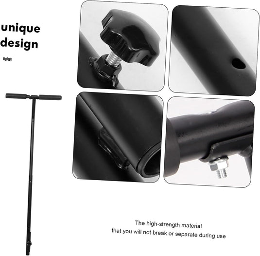 Verstelbare trampoline handgreep van roestvrij staal – steunbeugel – mini trampoline accessoires