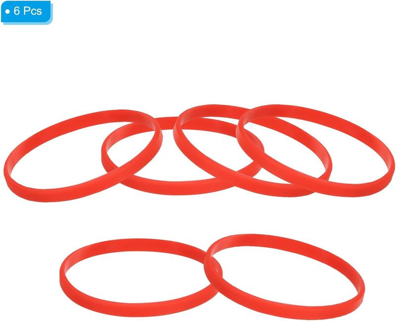 Load image into Gallery viewer, Siliconen armbanden 6 stuks 180 mm – elastische polsbandjes – sport en team accessoires
