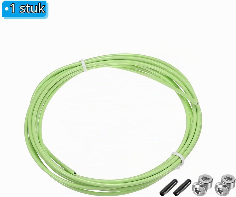 Chargez l'image dans la visionneuse de la galerie, Speed jump rope vervangingskabel 3 meter x 2,5 mm lichtgroen – springtouw kabel – fitness accessoires
