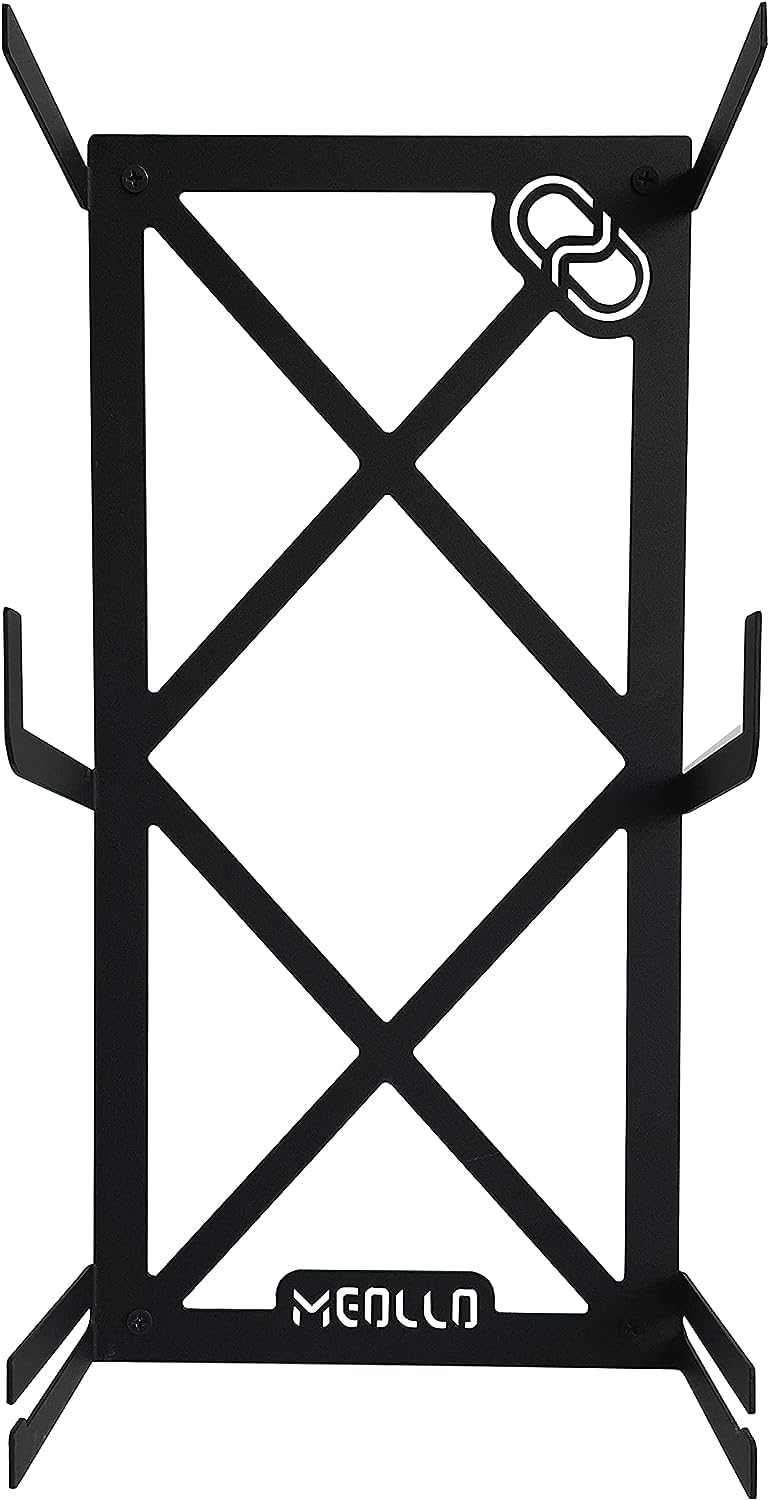 Load image into Gallery viewer, Wandhouder voor complete yoga- en pilatesuitrusting, 100% koolstofstaal
