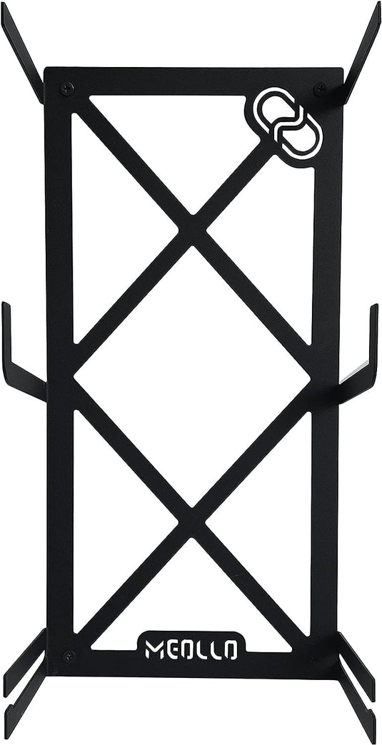 Wandhouder voor complete yoga- en pilatesuitrusting, 100% koolstofstaal