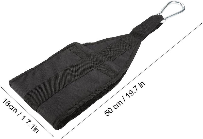 Laad afbeelding in Galerijviewer, Ab straps voor optrekstang met gevoerde armlussen en karabijnhaken tot 150 kg – buikspiertrainer – core straps
