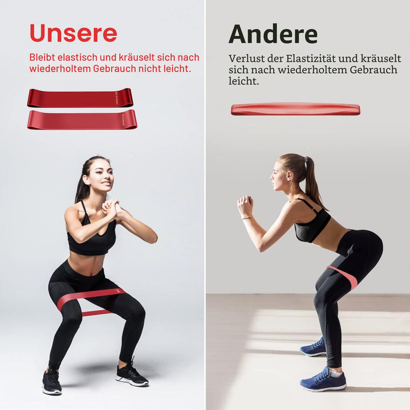 Load image into Gallery viewer, Fitness elastieken 5-delige set met verschillende weerstandsniveaus – weerstandsbanden – resistance bands
