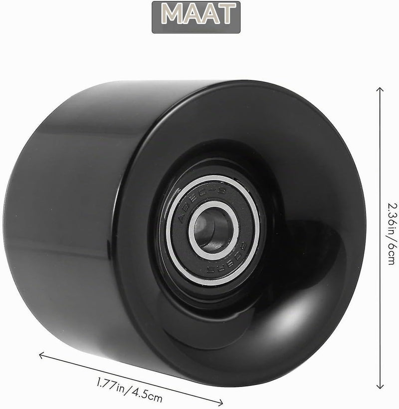 Carica immagine in Galleria Viewer, Longboard wielen 60 mm 78A met 608 lagers en spacers 4 stuks – cruiser skateboard wielen
