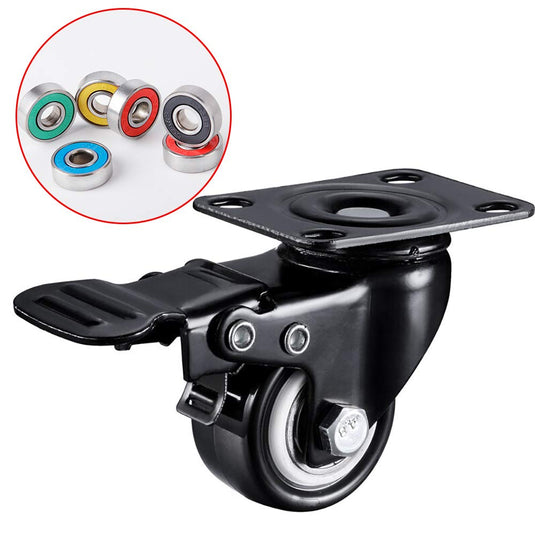 Rybtd 20 STUKS Skateboardlagers kleurenminiatuur, Dubbel afgeschermde lagers ABEC-9 608 2RS Skateboard Lager voor Lange Skateboards Vierwielige Skates Wielen Vervangende Lager