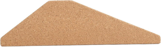 Klocek treningowy pod pięty do przysiadów 23 x 12 x 6,5 cm z antypoślizgową, skośną powierzchnią – podwyższenie do przysiadów – rozciąganie łydek