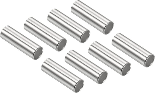 PATIKIL Inline as lager Spacers, 8 Pack Skates Speed Spacer Hardware Aluminium voor 6 mm asrol, zilver
