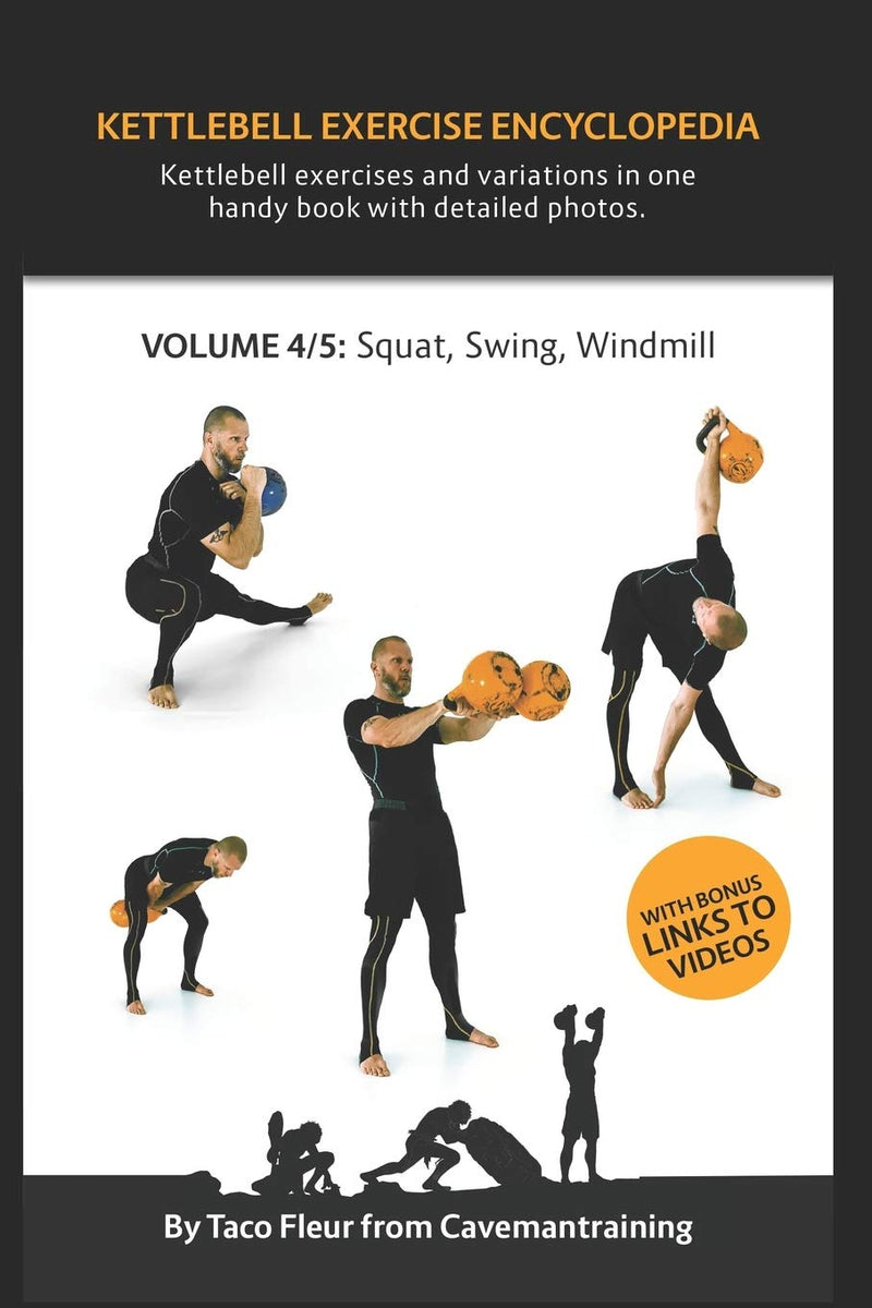 Laad afbeelding in Galerijviewer, Kettlebell Exercise Encyclopedia VOL. 4: Kettlebell squat, swing, and windmill exercise variations
