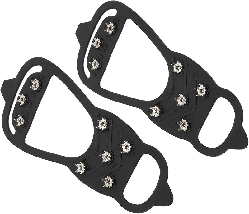 Laad afbeelding in Galerijviewer, Antislip schoenspikes met 8 tanden zwart
