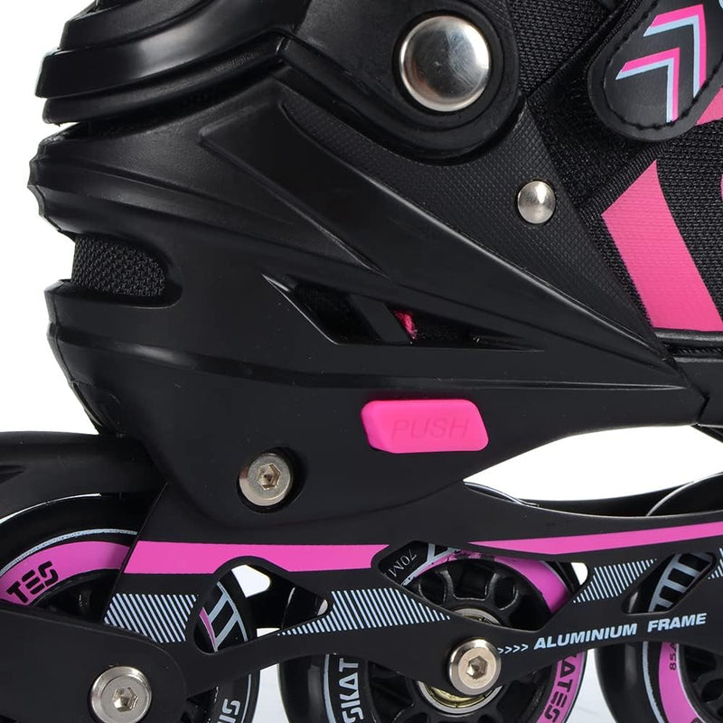 Load image into Gallery viewer, Inlineskates, 4-in-1 rolschaatsen, inline skates, schaatsen, verstelbaar, voor kinderen en volwassenen, ABEC7 lagers, maten 29-43
