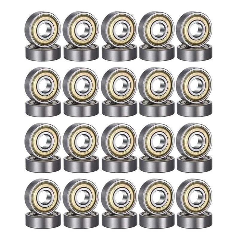 Laad afbeelding in Galerijviewer, Kogellagers 608ZZ set van 40 stuks 8 x 22 x 7 mm
