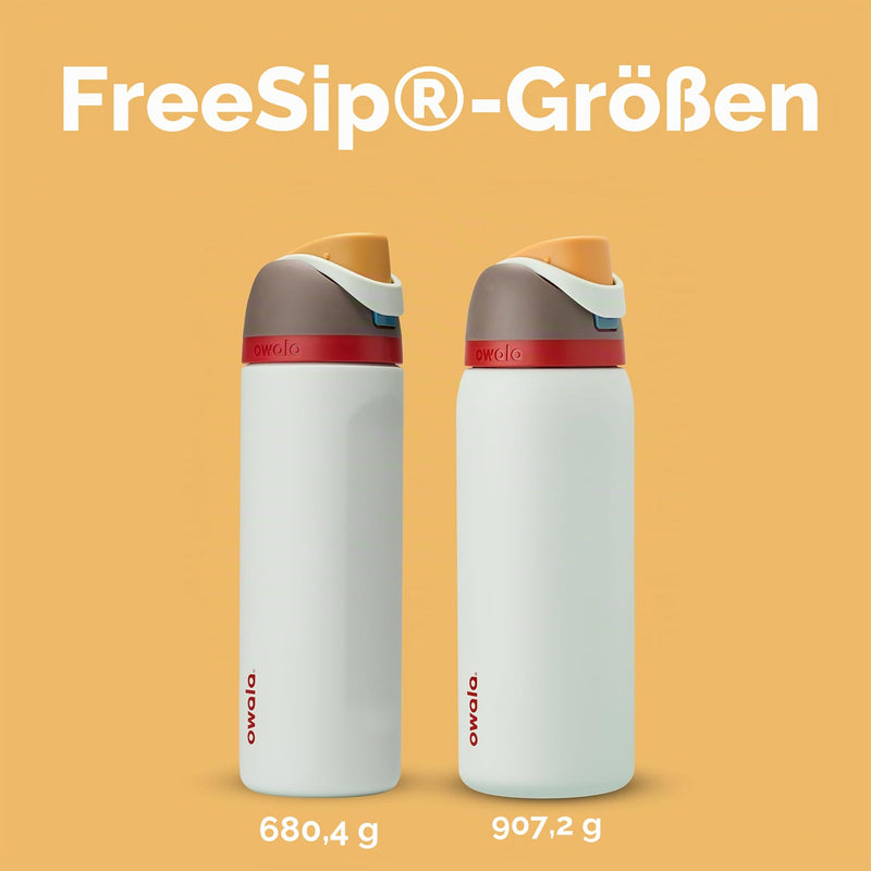 Load image into Gallery viewer, Owala FreeSip Isolierte Edelstahl-Trinkflasche, 710ml, Iced Breeze
