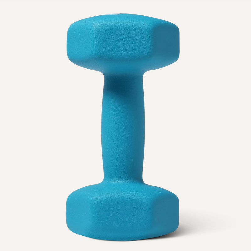 Load image into Gallery viewer, Amazon Basics Neopren Hanteln Gewichte, Hantelset, 2er-Set, 1–5kg, Sechseckig, für Krafttraining und Fitnesskurse
