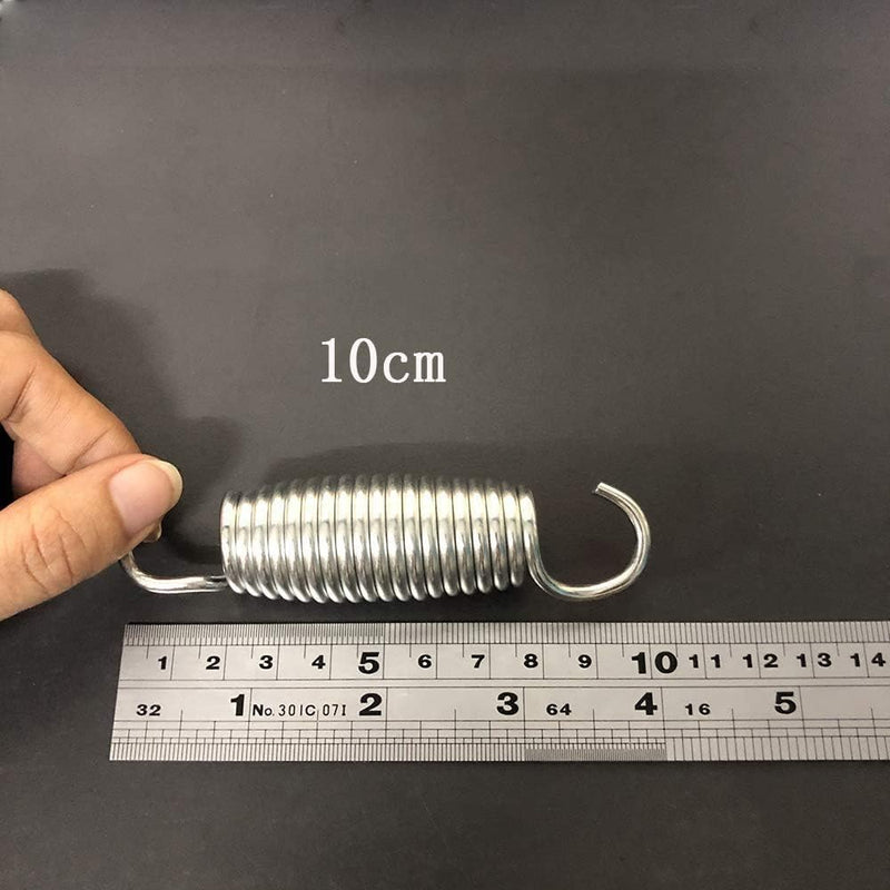 Chargez l'image dans la visionneuse de la galerie, Trampolineveren 5 stuks 100 mm met veertrekker en driehoeksgesp – vervangingsveren – trampoline accessoires

