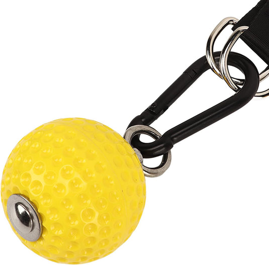 Pull-up balgreep voor griptraining geel