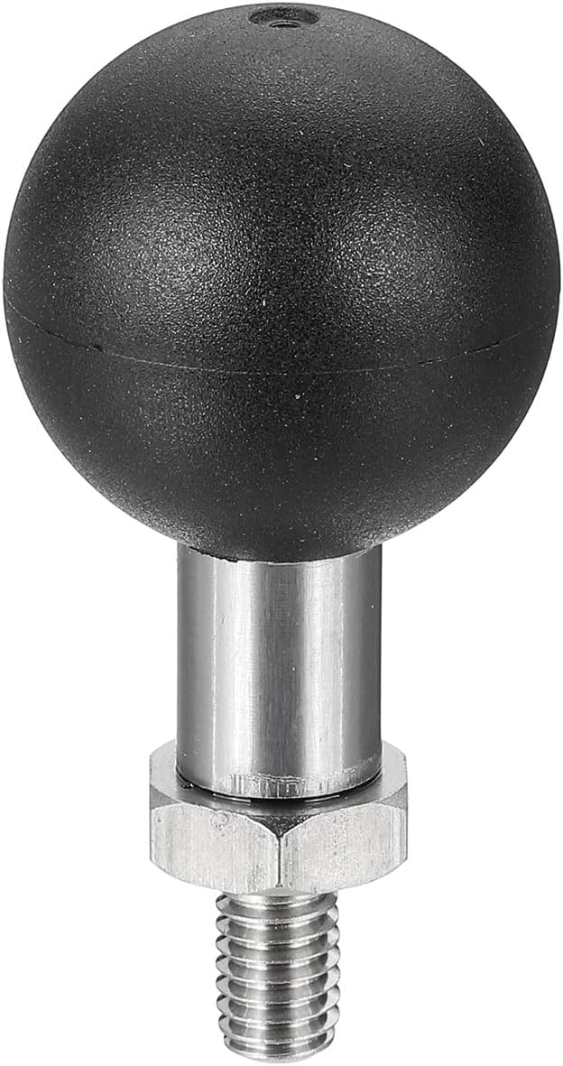 Carica immagine in Galleria Viewer, Kogeladapter 1 inch met M6 schroefdraad van roestvrij staal – ball mount adapter – camera accessoires
