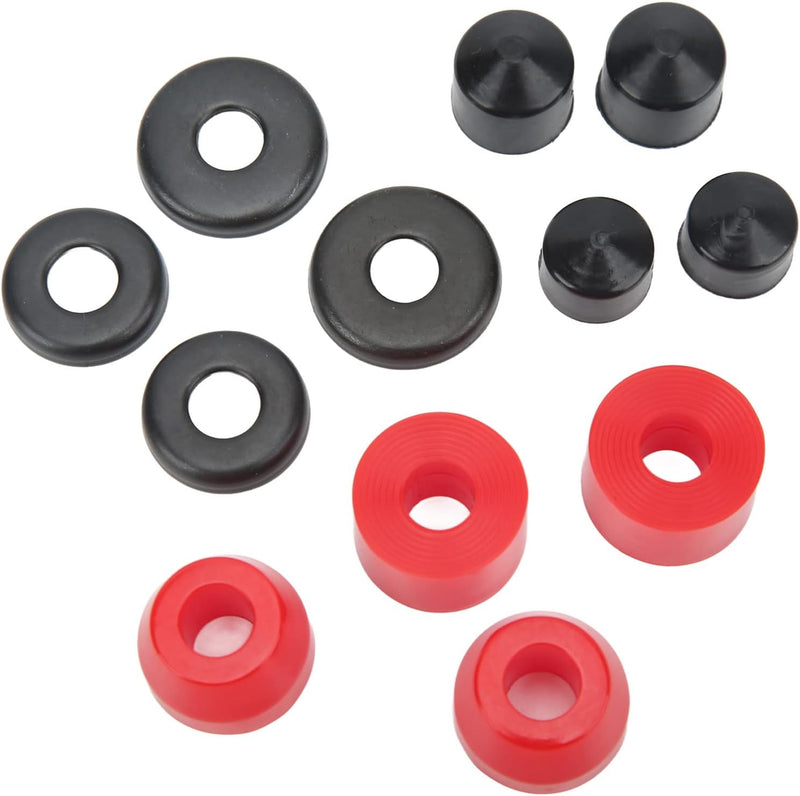 Carica immagine in Galleria Viewer, Skateboard bushings 90A 12-delige vervangingsset – PU stuurrubbers – longboard skateboard accessoires
