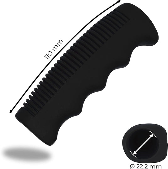 Retro fietshandvatten set 22 mm rubber