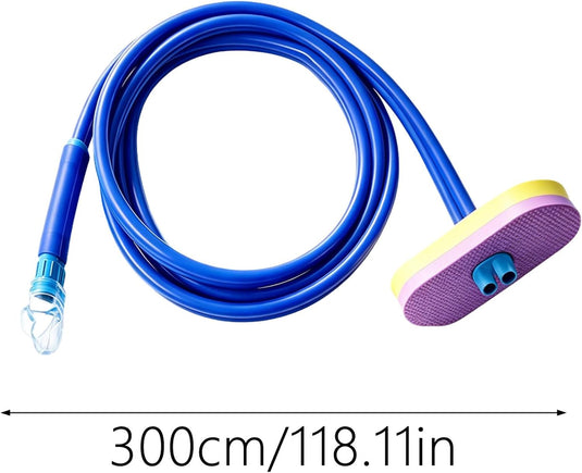 Opvouwbare snorkel met siliconen mondstuk en drijvend ventiel – snorkelbuis – duikaccessoires