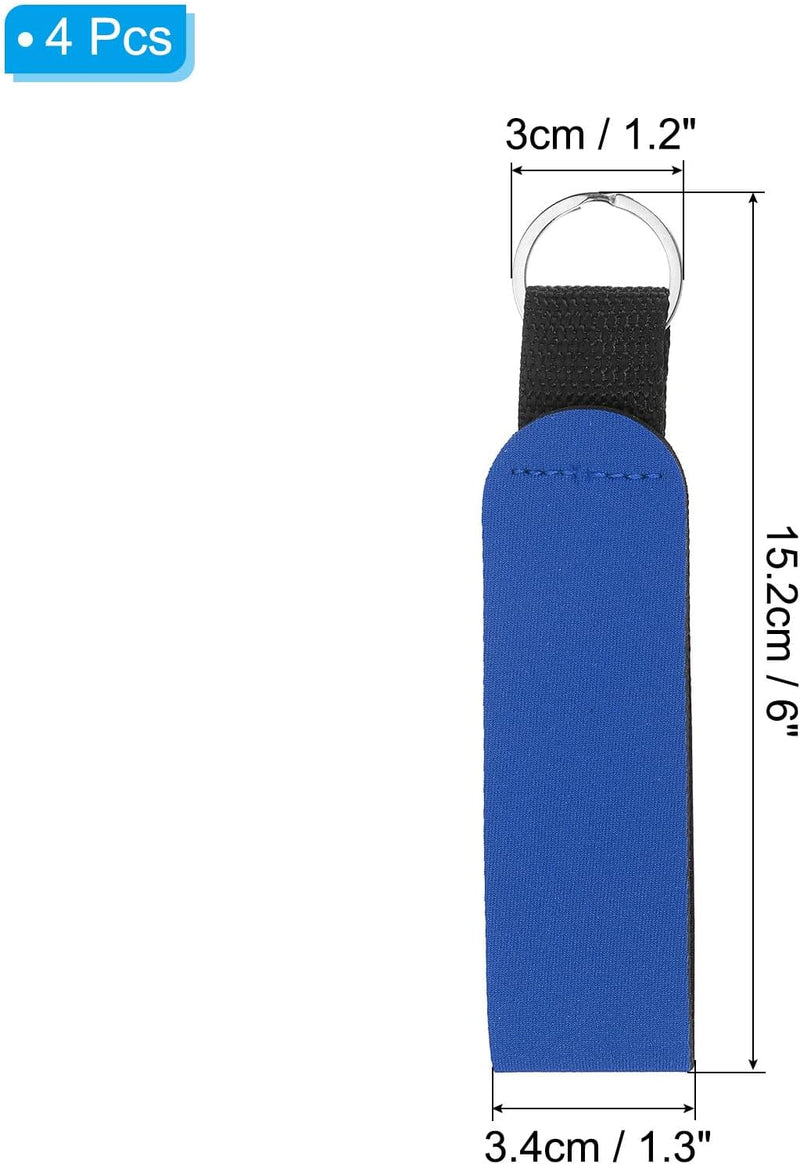 Carica immagine in Galleria Viewer, Drijvende sleutelhangers 4 stuks van neopreen met sleutelring – watersport sleutelhanger – kajak accessoires

