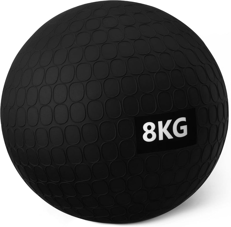 Load image into Gallery viewer, Slam ball met antislip oppervlak en zandvulling 4-12 kg – medicine ball – fitnessbal
