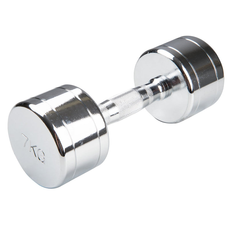 Laad afbeelding in Galerijviewer, Trendy Sport Chroom dumbbell - 1 stuk - 5,0 kg
