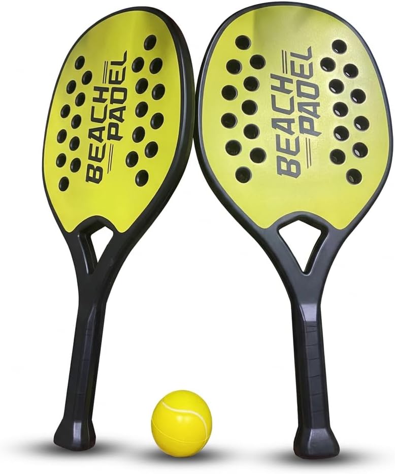 Chargez l'image dans la visionneuse de la galerie, Strandracket set met 2 rackets en zachte bal
