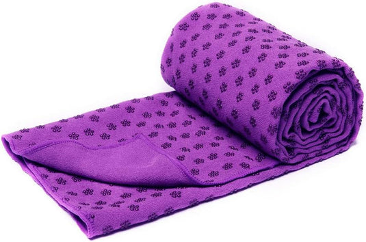 Yogahanddoek antislip sneldrogend met draagtas