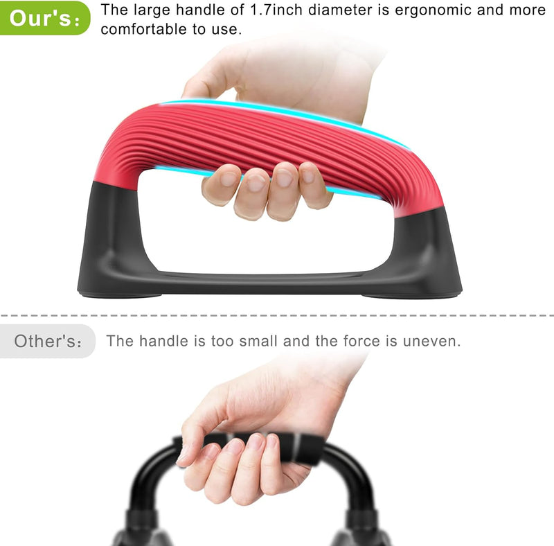 Load image into Gallery viewer, Push-up bars met zachte ergonomische handgrepen en antislip basis – opdruksteunen – fitness accessoires
