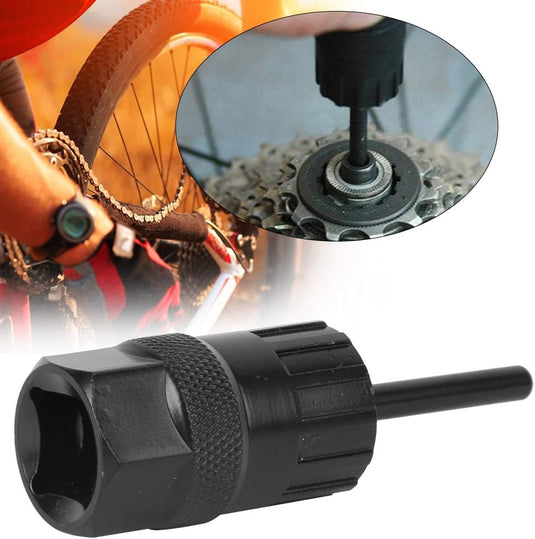Fiets cassette afnemer met 12 tanden voor SRAM en SunRace tandwielen – lockring sleutel – fietsgereedschap