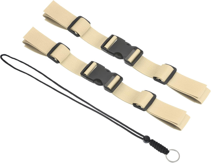 Load image into Gallery viewer, Verstelbare rugzak borstband set met snelgesp en veiligheidskoord – borstriem – outdoor accessoires
