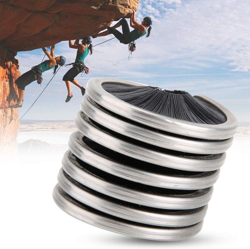 Laden Sie das Bild in Galerie -Viewer, Touwreiniger 8-13 mm – Nylon Reinigingsborstel voor Klimtouw en Koord – Roestvrij Staal – Outdoor Speleologie – Zwart
