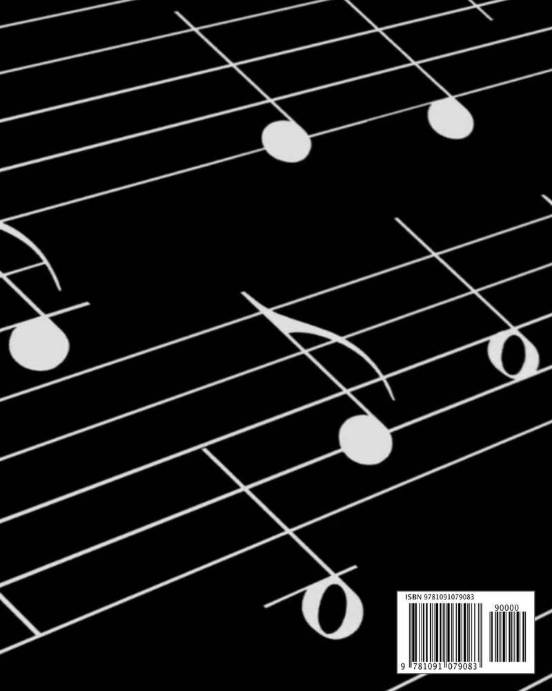 Load image into Gallery viewer, Blank Sheet Music Notebook: 100 Pages 12 Staff Music Manuscript Paper Colorful Kettlebell Gym Cover 8 x 10 inches / 20.3 x 25.4 cm
