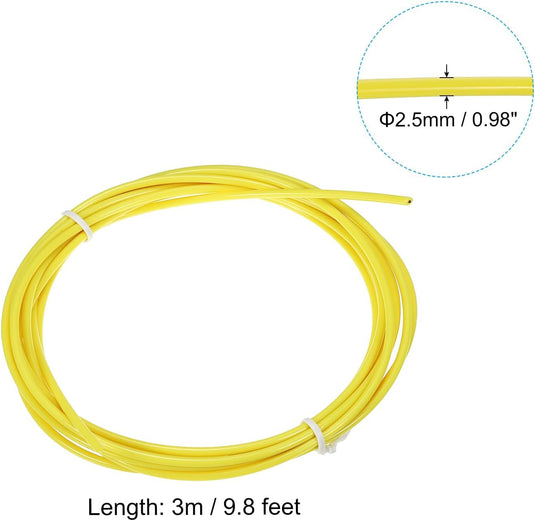 Speed jump rope vervangingskabel 3 meter x 2,5 mm rood – springtouw kabel – fitness accessoires