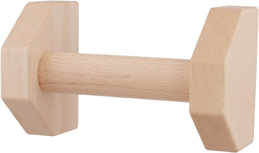 Houten parallettes 2 stuks 20 cm met antislip rubberen voeten – push-up bars – calisthenics