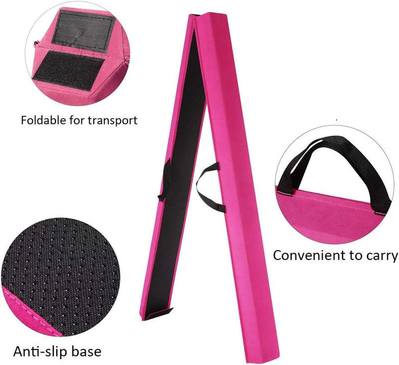 Chargez l'image dans la visionneuse de la galerie, Opvouwbare evenwichtsbalk kinderen – 10 cm breed – EVA balansbalk voor gymnastiek, turnen en thuis trainen
