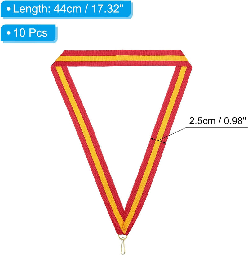 Chargez l'image dans la visionneuse de la galerie, Medaille neklinten 10 stuks 44 x 2,5 cm met klikclip – award linten – sport accessoires
