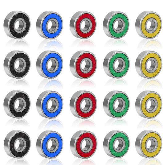 Cuscinetti per skateboard 608 ABEC-9, set da 20 pezzi