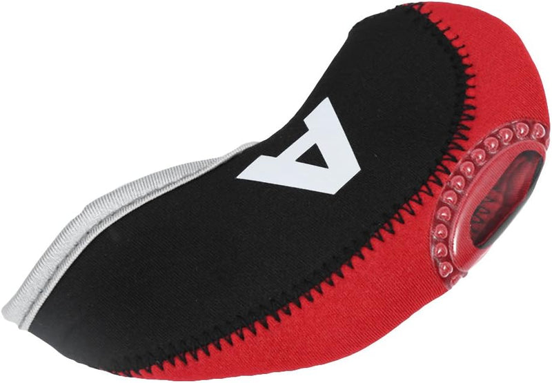 Laad afbeelding in Galerijviewer, 10 stuks Golfclubhoofd, Golfclub Putter-hoofdbedekking, Golfkap, Golfkophoes, IJzerafdekking, Golf met cijfers (rood)

