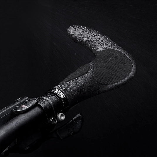 Ergonomische fietshandvatten 22 mm zwart/grijs