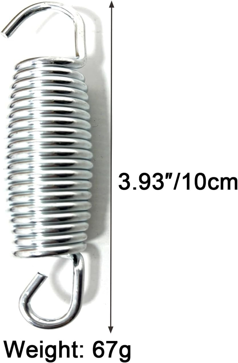 Laden Sie das Bild in Galerie -Viewer, Trampolineveer 100 mm van verzinkt staal – vervangingsveer – trampoline accessoires
