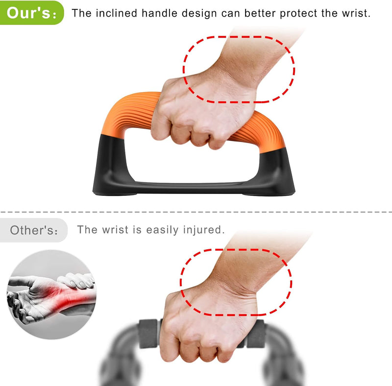 Load image into Gallery viewer, Push-up bars met zachte ergonomische handgrepen en antislip basis – opdruksteunen – fitness accessoires
