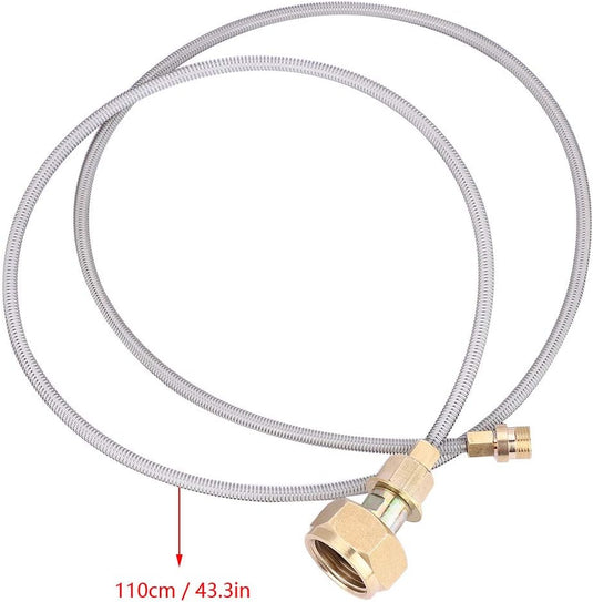 Gastank Hoofd Adapter Outdoor Camping Fornuis Gebruik Gas Tank Transfer Slang Connector Conversiekop Adapter voor Camping Picknick