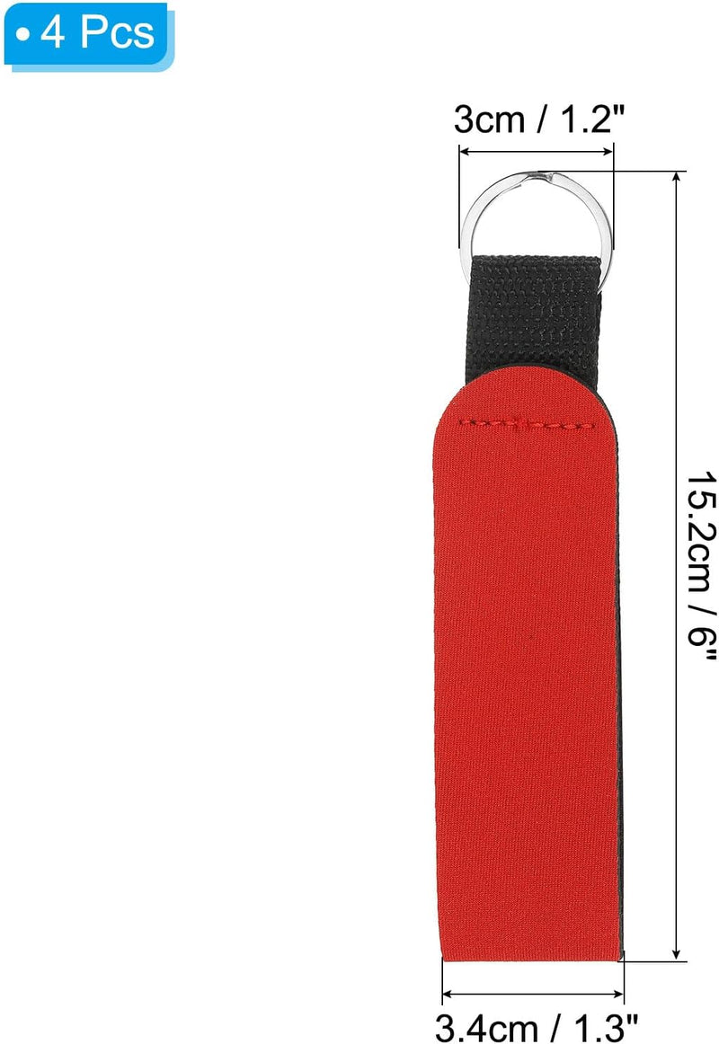 Carica immagine in Galleria Viewer, Drijvende sleutelhangers 4 stuks van neopreen met sleutelring – watersport sleutelhanger – kajak accessoires
